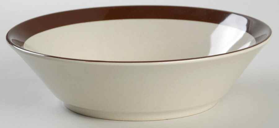 Sandpebbles Brown Coupe Cereal Bowl by Stonecrest (JI)-1
