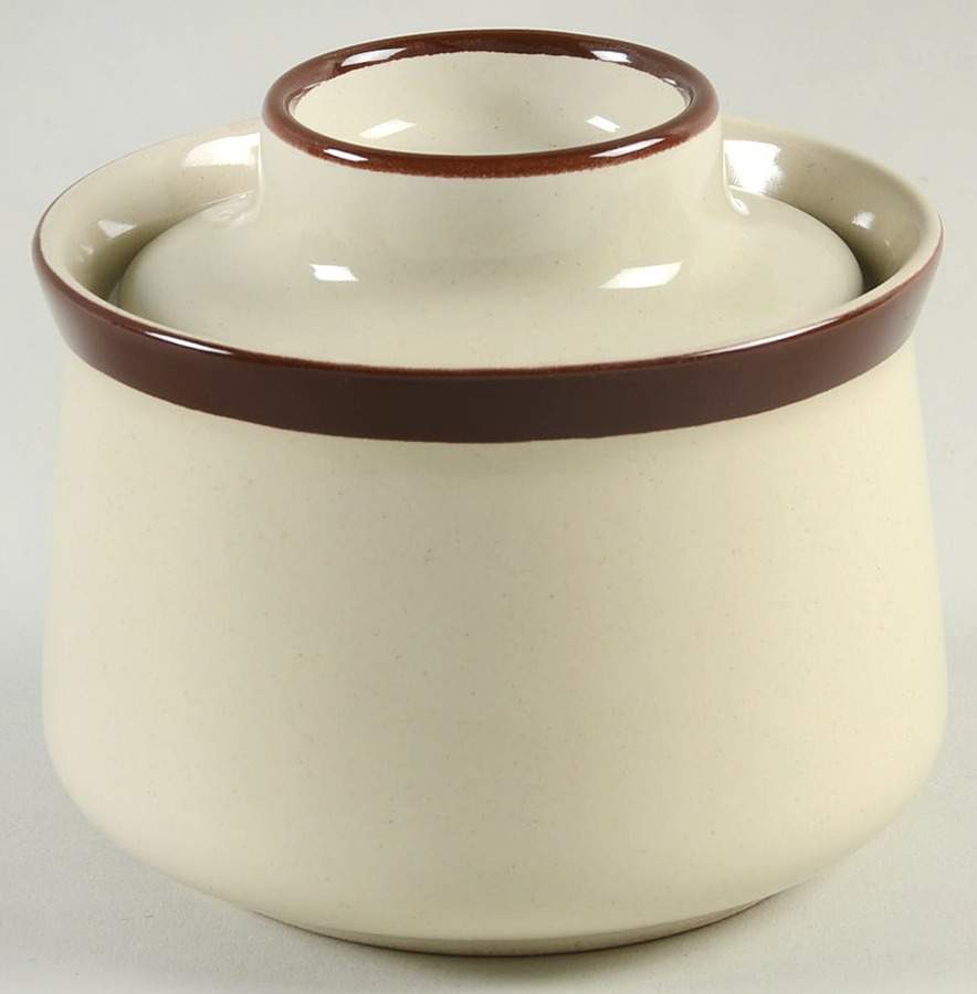 Tropicana Sugar Bowl & Lid by Stonecrest (JI)-1