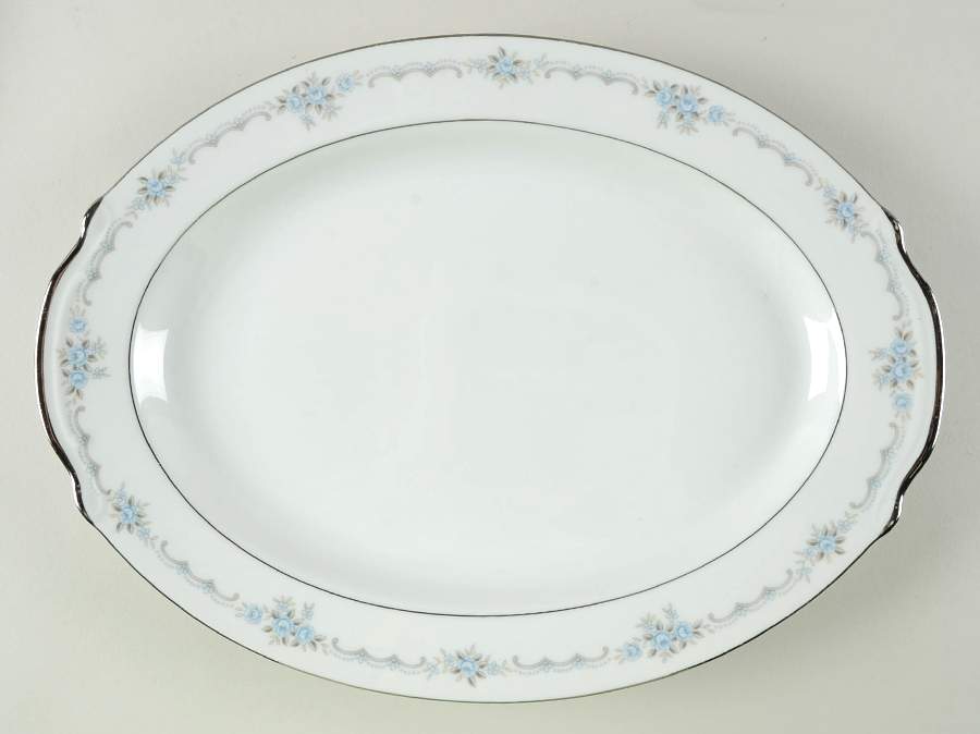 Anniversary 14" Oval Serving Platter by Style House-1