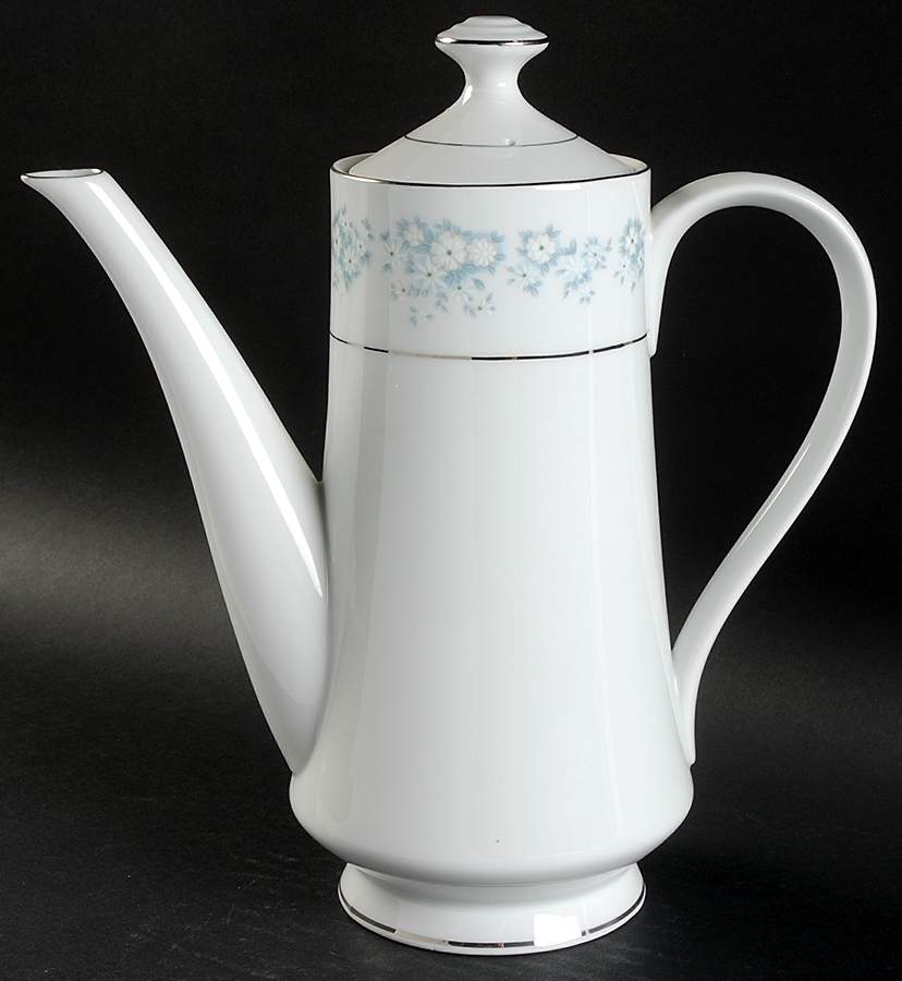 Damask (Rim Shape) Coffee Pot & Lid by Style House-1