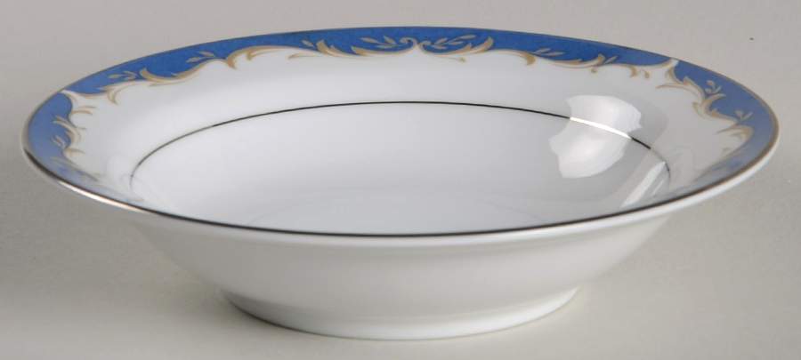 Dynasty Blue Rim Fruit/Dessert (Sauce) Bowl by Style House-1