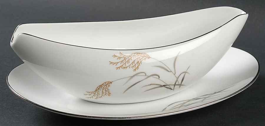 Meadowlane Gravy Boat & Underplate/Relish by Style House-1