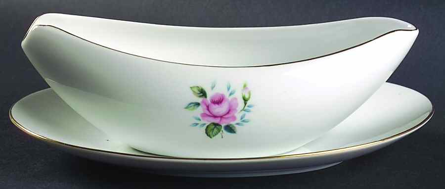 Miniver Gravy Boat & Underplate/Relish by Style House-1