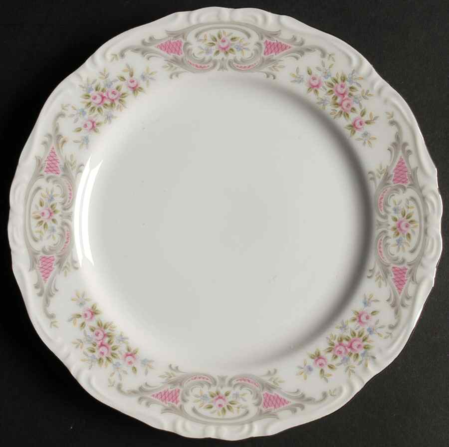 Pompadour Salad Plate by Style House-1