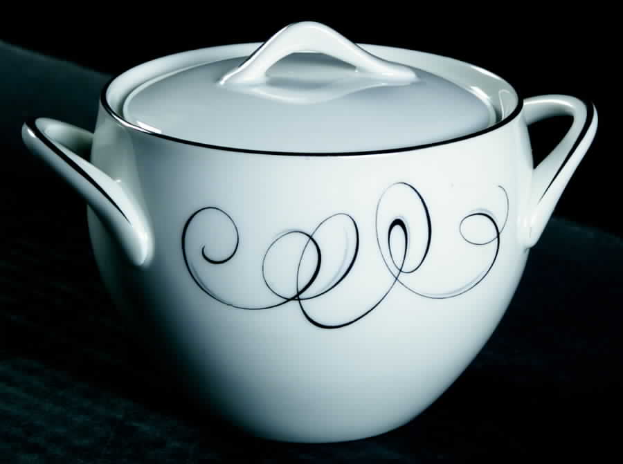 Rhythm Sugar Bowl & Lid by Style House-1