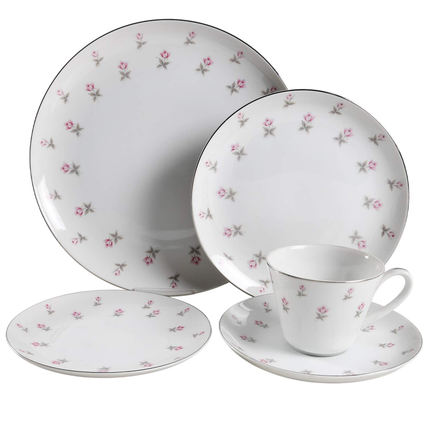 Rosette 40 Piece Estate Set by Style House-1