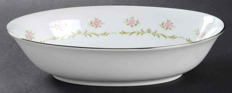 Serenade 10" Oval Vegetable Bowl by Style House-1