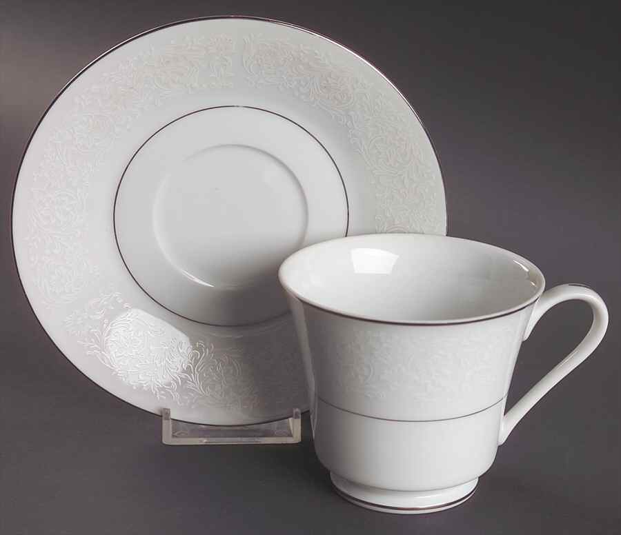 Shannon Footed Cup & Saucer Set by Style House-1