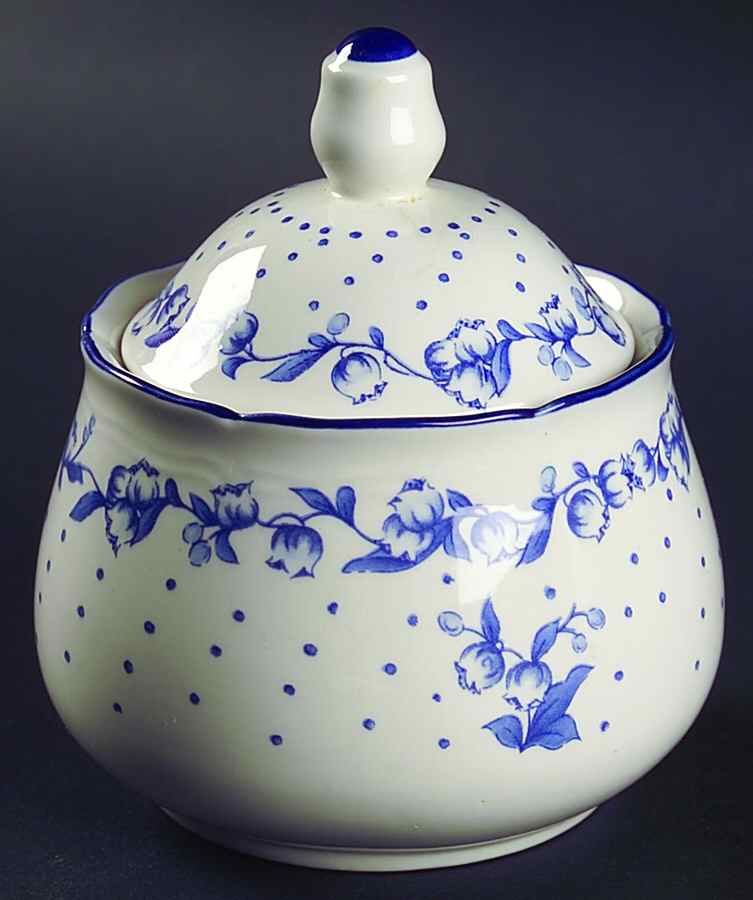 Rebecca Sugar Bowl & Lid by Stanhome-1