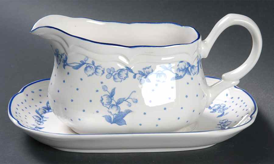 Rebecca Gravy Boat & Underplate by Stanhome-1