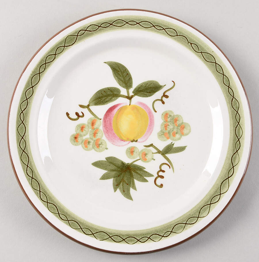 Apple Delight Salad Plate by Stangl-1
