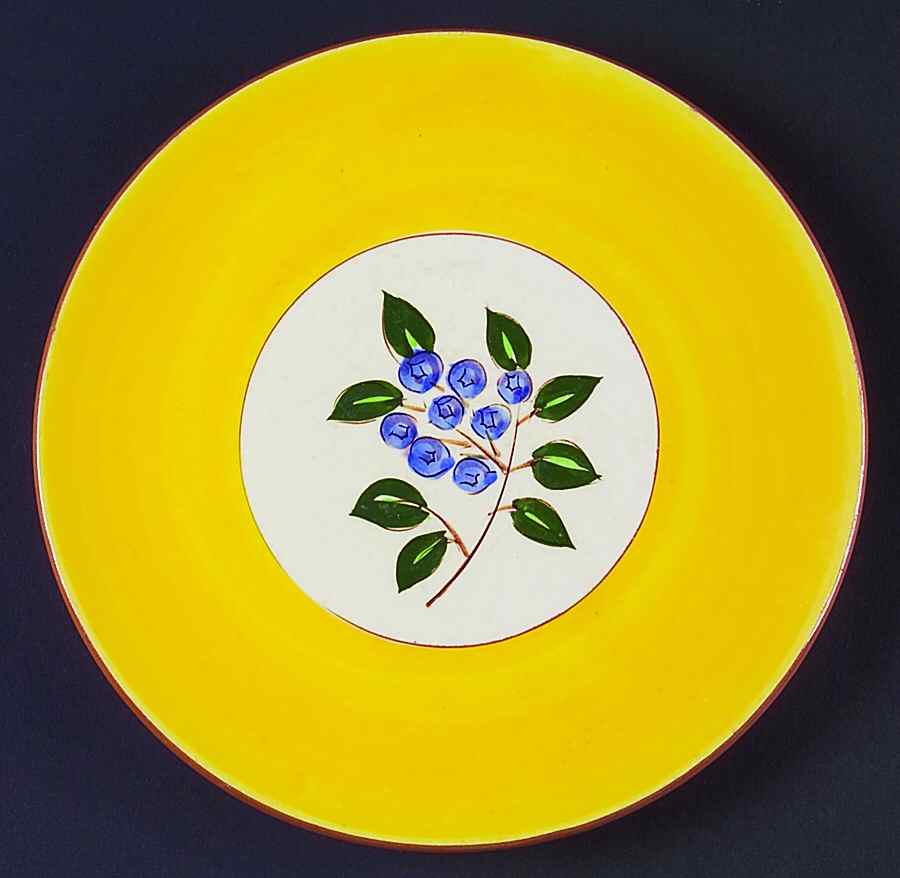Blueberry Salad Plate by Stangl-1