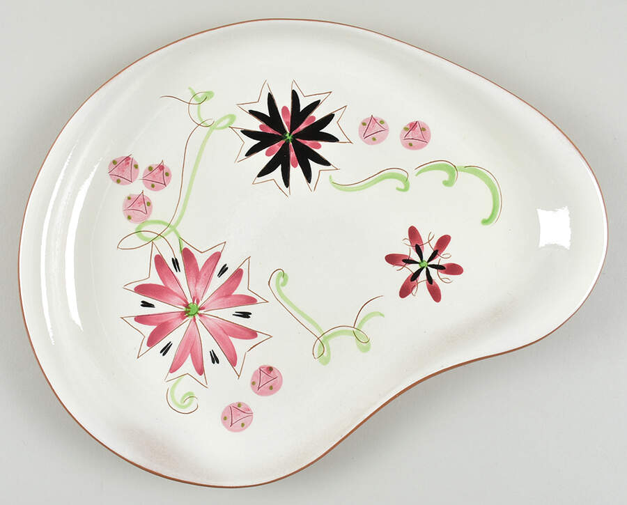 Carnival 13" Oval Serving Platter by Stangl-1