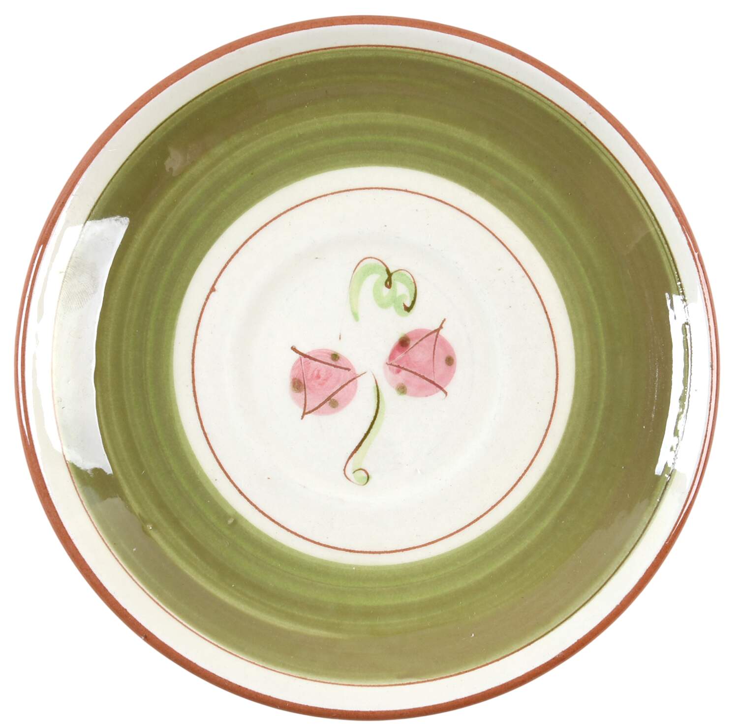 Carnival Saucer for Flat Cup by Stangl-1