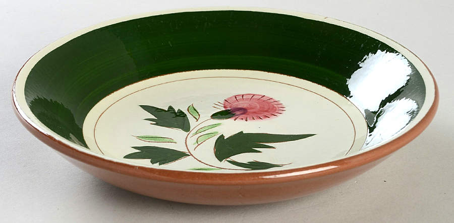 Thistle (Pink Thistle) Coupe Soup Bowl by Stangl-1