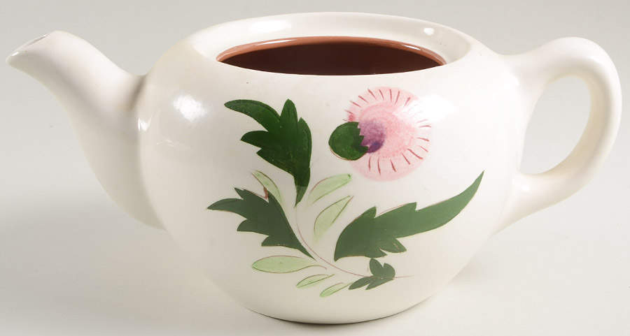 Thistle (Pink Thistle) Teapot No Lid by Stangl-1