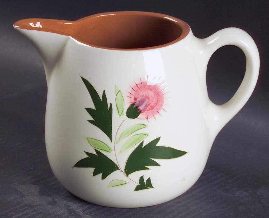 Thistle (Pink Thistle) 32 Oz Pitcher by Stangl-1