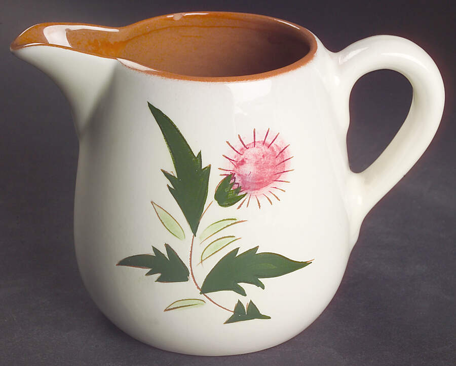 Thistle (Pink Thistle) 22 Oz Pitcher by Stangl-1