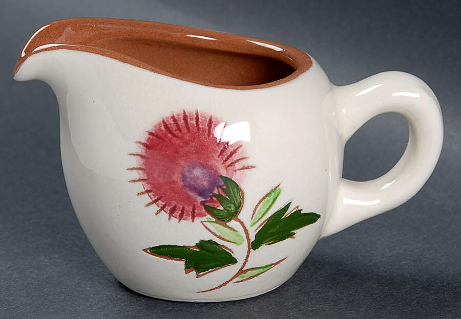 Thistle (Pink Thistle) Individual Creamer by Stangl-1