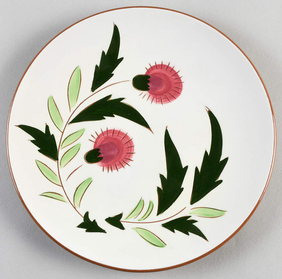 Thistle (Pink Thistle) Salad Plate by Stangl-1