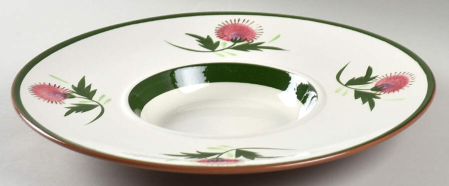 Thistle (Pink Thistle) 1-Piece Lazy Susan by Stangl-1