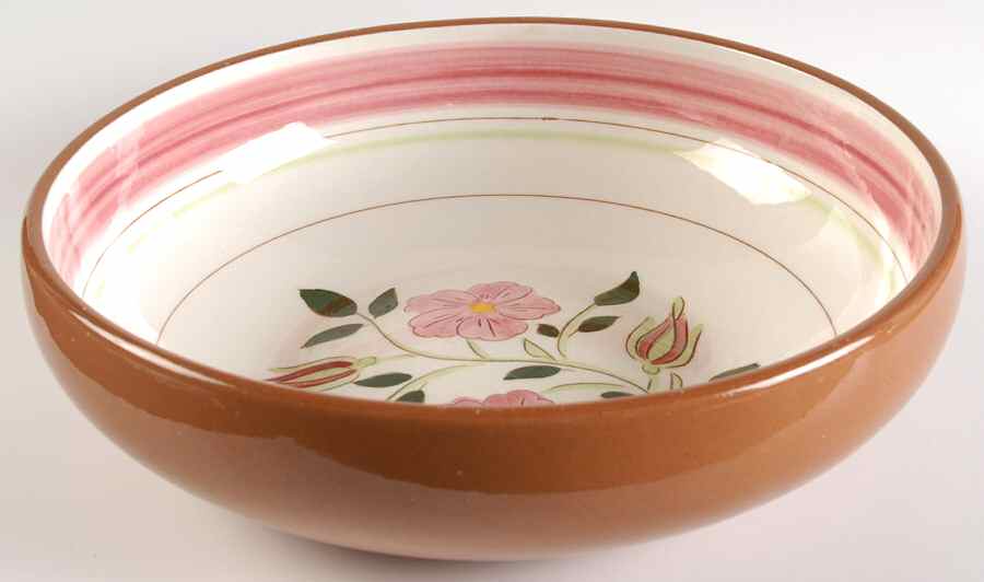 Wild Rose 10" Large Salad Serving Bowl by Stangl-1