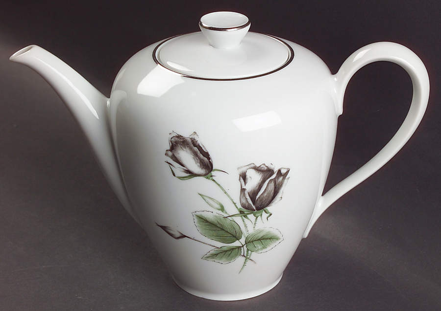 Midnight Rose Coffee Pot & Lid by Stonegate-1