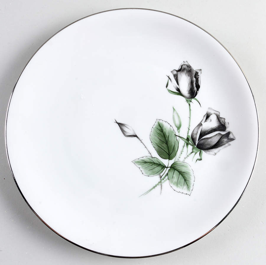 Midnight Rose Dinner Plate by Stonegate-1