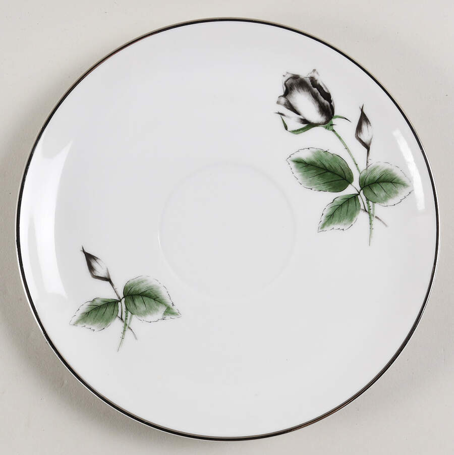 Midnight Rose Saucer for Cream Soup Bowl by Stonegate-1