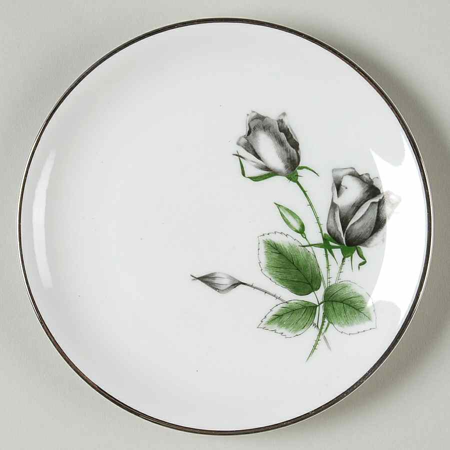 Midnight Rose Bread & Butter Plate by Stonegate-1