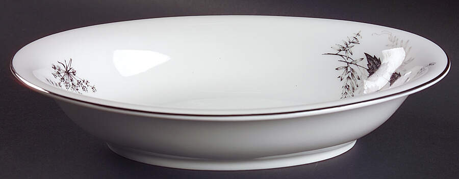 Wooddale 10" Oval Vegetable Bowl by Stonegate-1