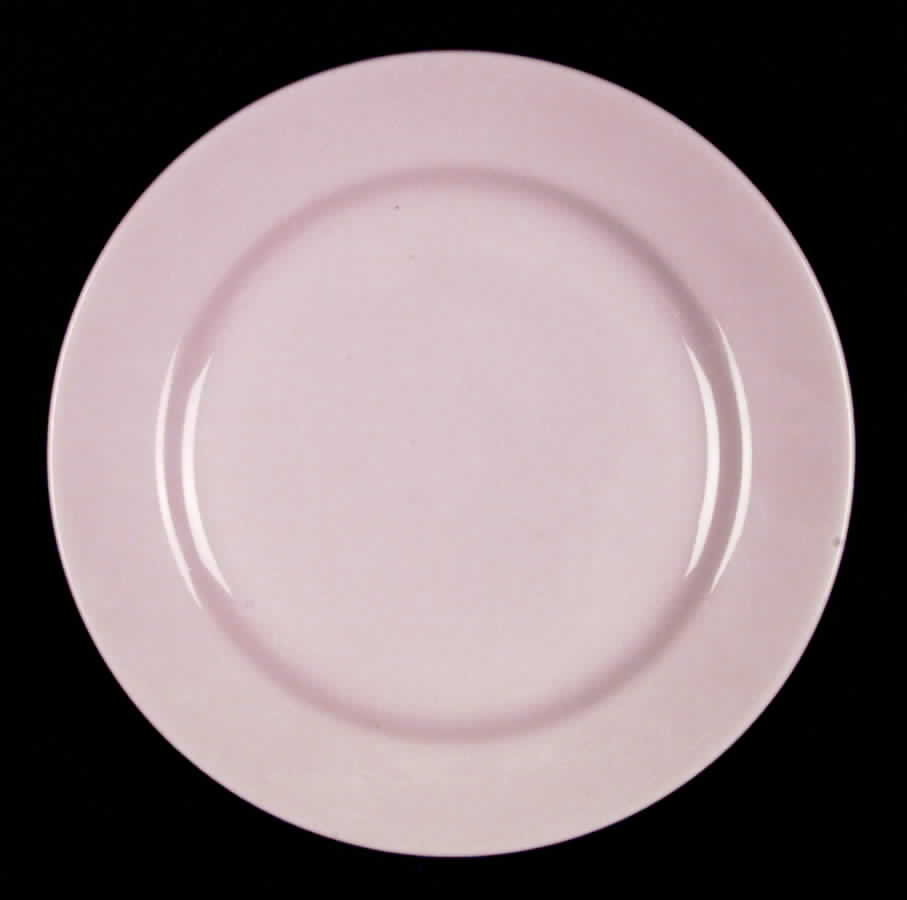 Shell Pink (Restaurant Ware, Rim Shape) Salad Plate by Sterling China (USA)-1
