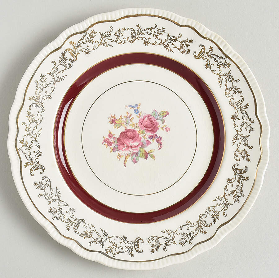 Montcalm Bread & Butter Plate by Sovereign Potters-1