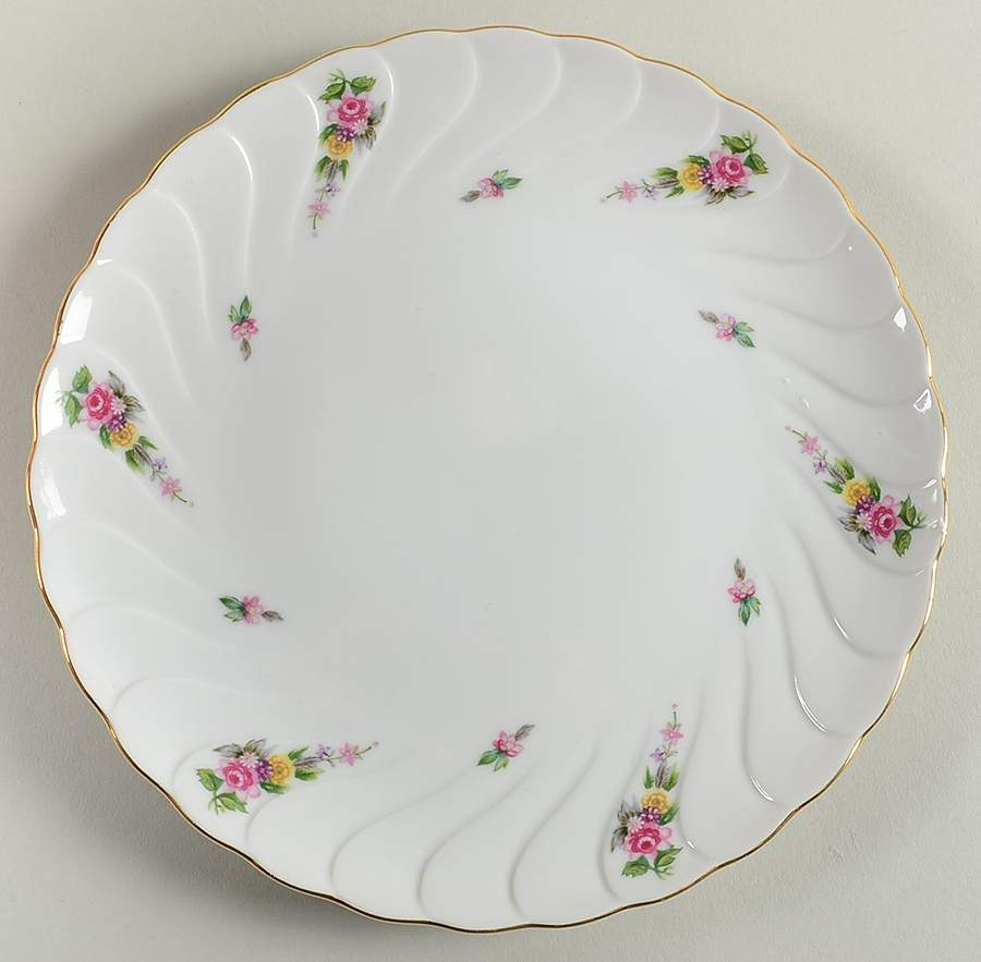 Floral Trail Salad Plate by Swirl-1