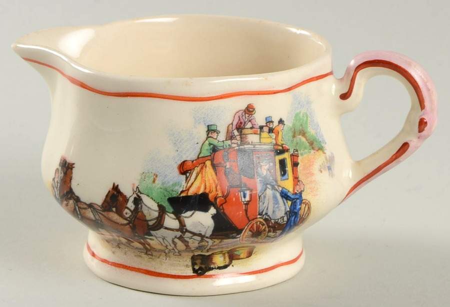 Coaching Days Mini Creamer by Swinnertons-1
