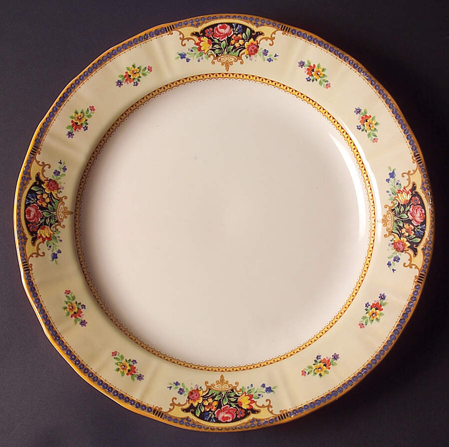 Kew Gardens 12" Chop Plate (Round Platter) by Swinnertons-1