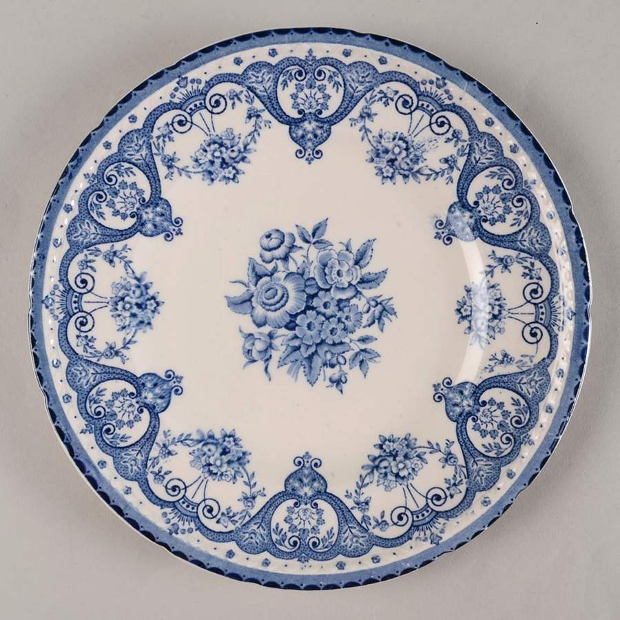 Kent Blue Salad Plate by Swinnertons-1