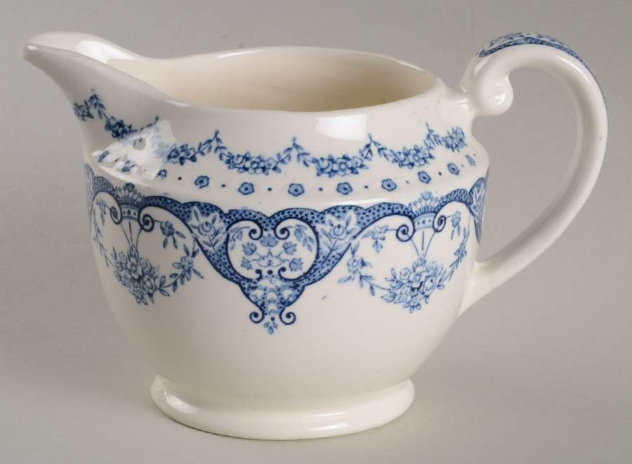 Kent Blue Creamer by Swinnertons-1