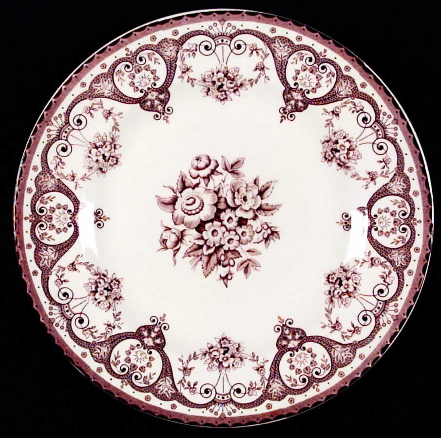 Kent Brown Dinner Plate by Swinnertons-1