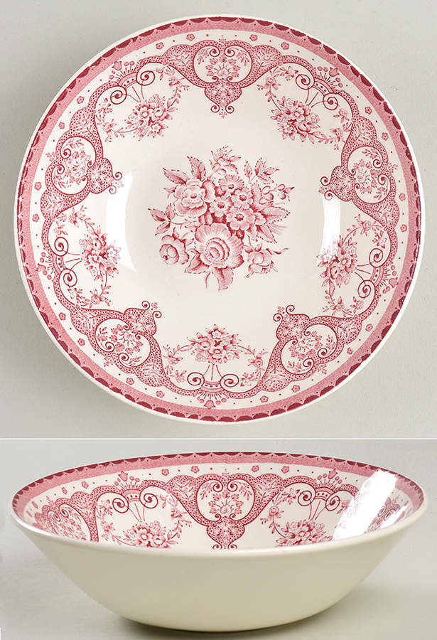 Kent Pink Coupe Cereal Bowl by Swinnertons-1