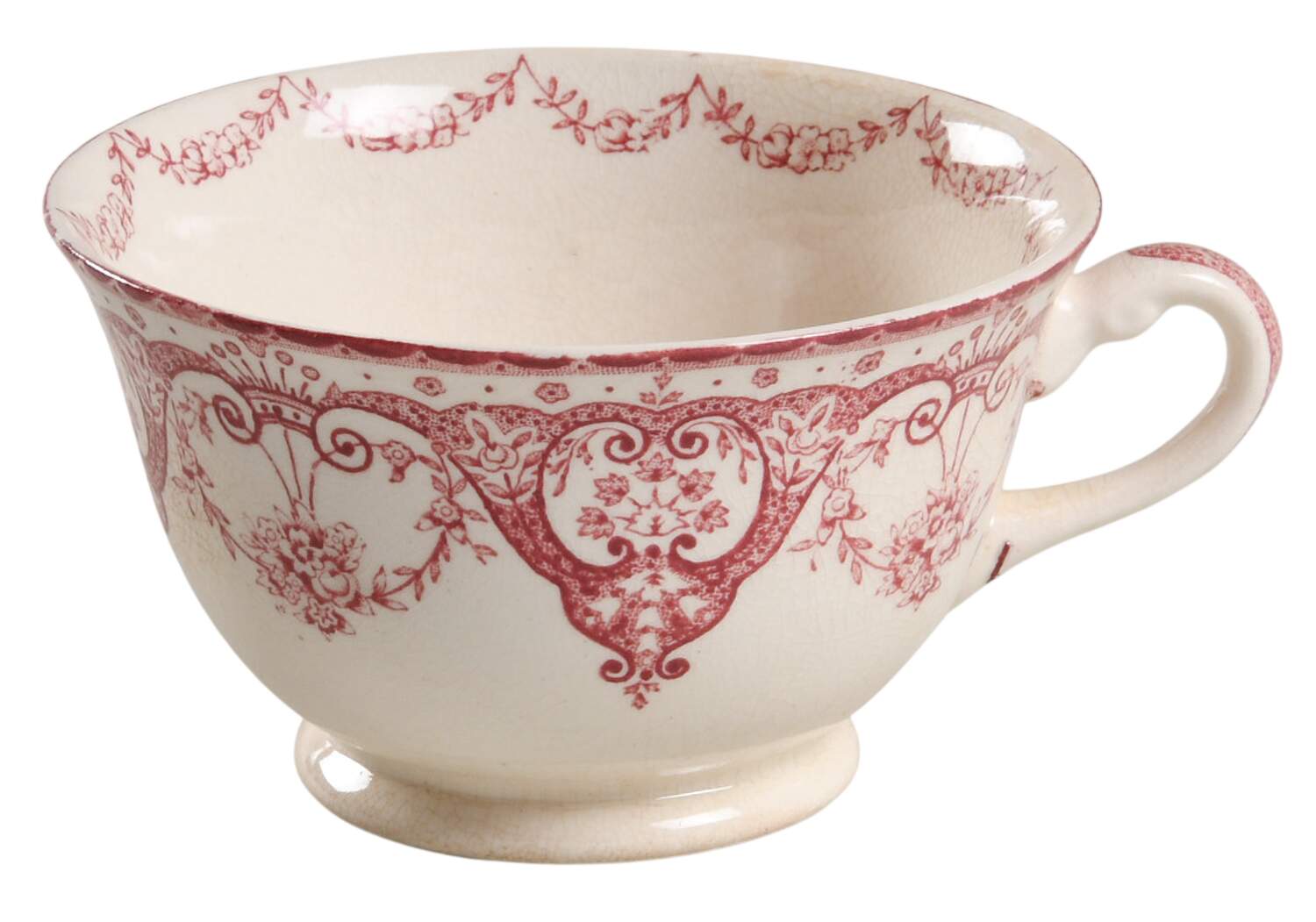 Kent Pink Footed Cup by Swinnertons-1