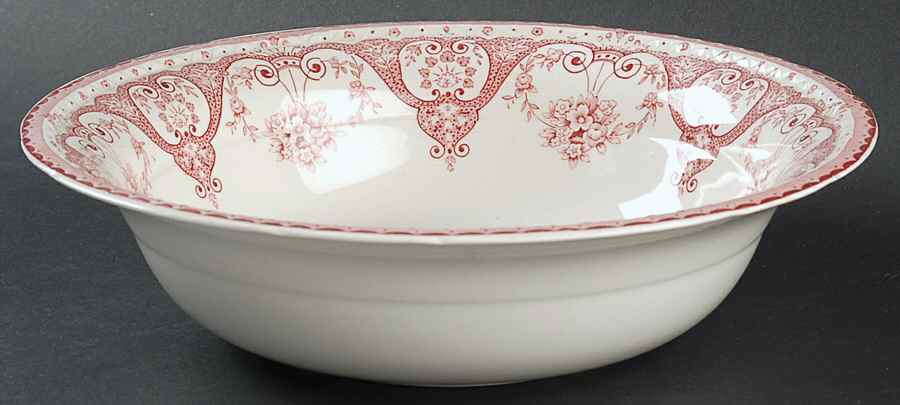 Kent Pink 9" Round Vegetable Bowl by Swinnertons-1