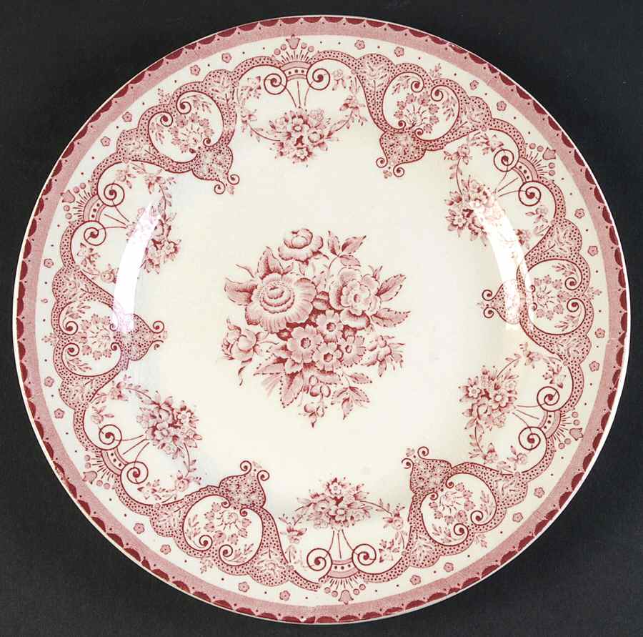 Kent Pink Salad Plate by Swinnertons-1