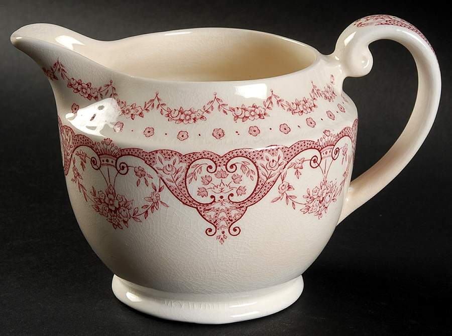 Kent Pink Creamer by Swinnertons-1