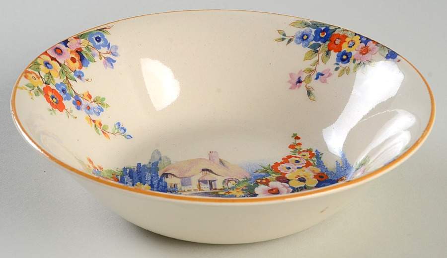 Old England Gardens Coupe Cereal Bowl by Swinnertons-1