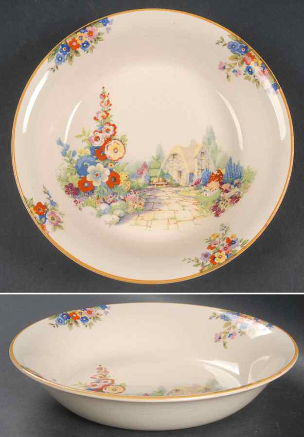 Old England Gardens Coupe Soup Bowl by Swinnertons-1