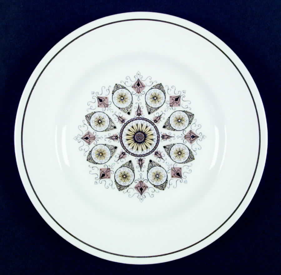 Paisley Green Dinner Plate by Swinnertons-1