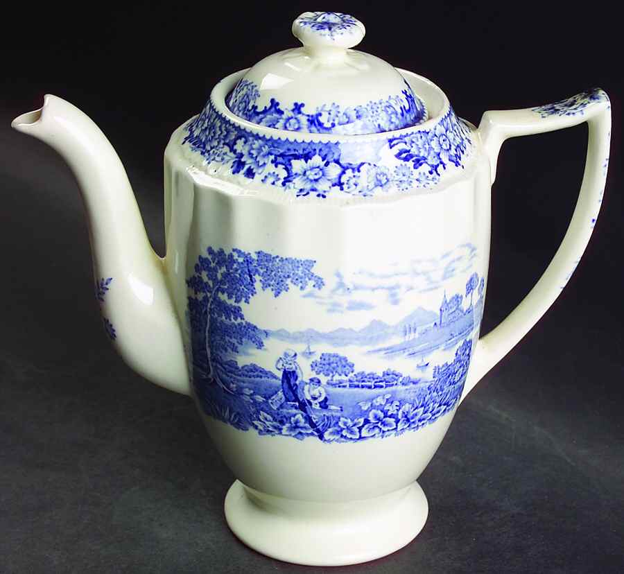 Silverdale Coffee Pot & Lid by Swinnertons-1