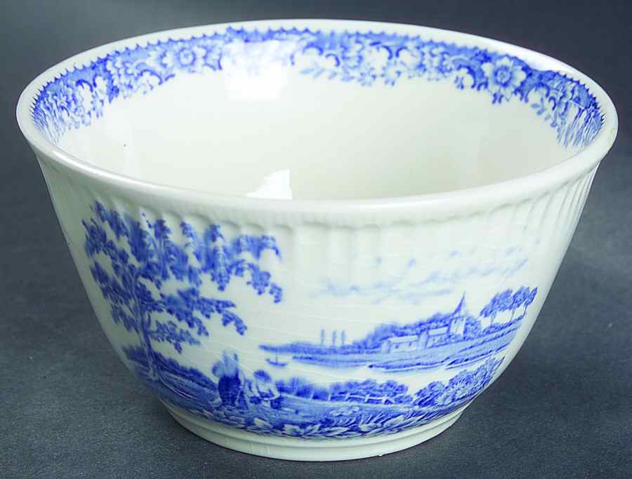 Silverdale Cranberry Bowl by Swinnertons-1