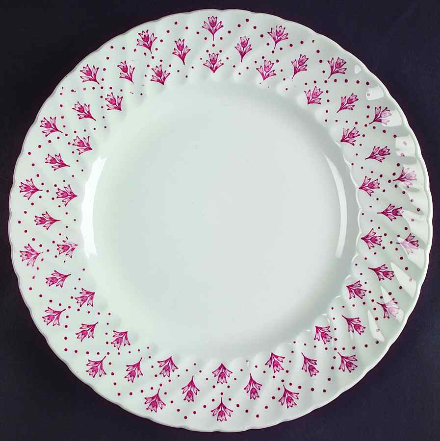 Bijou Red Dinner Plate by Swinnertons-1